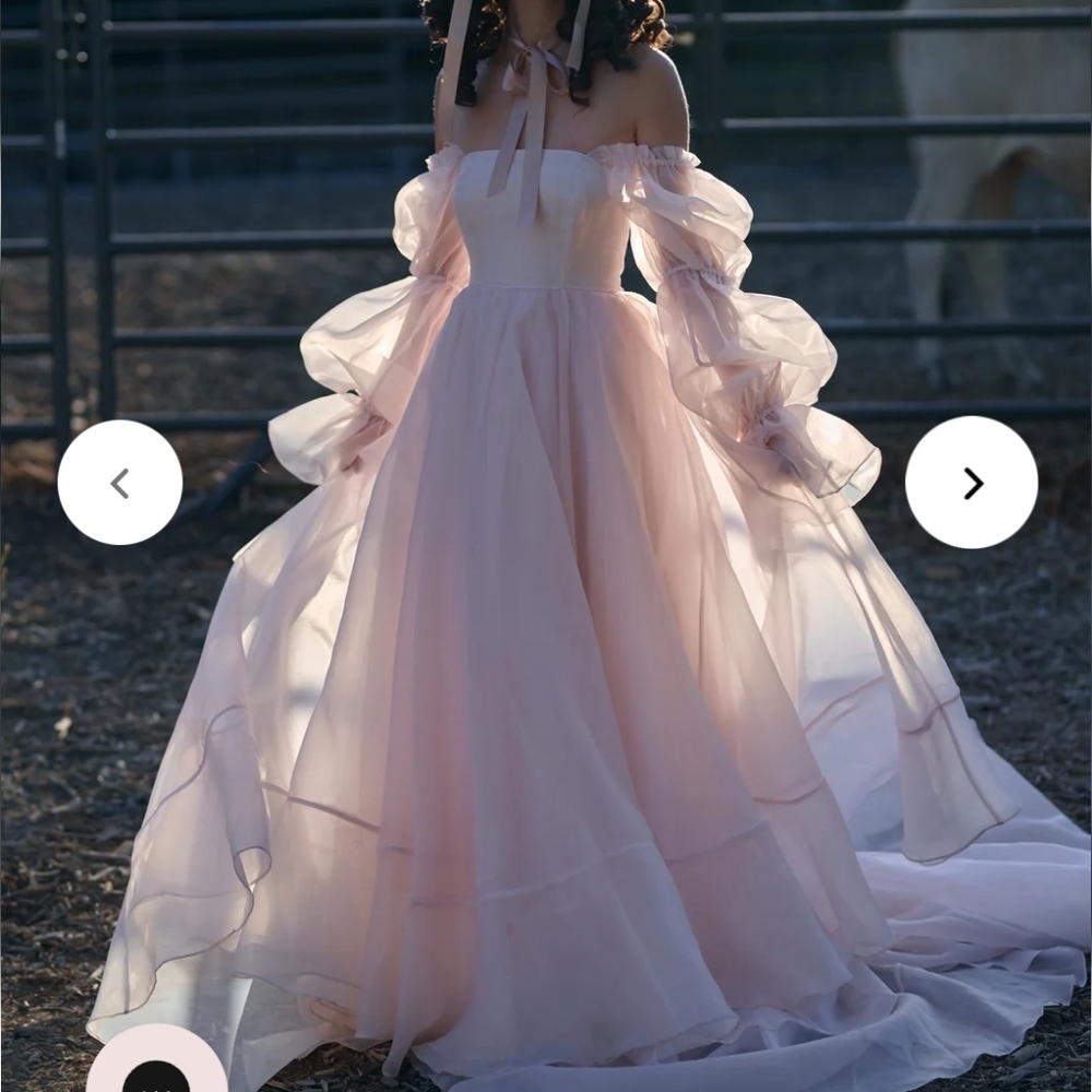 SELKIE The Blush Capulet Gown XS New With Tags